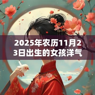 2025年农历11月23日出生的女孩洋气的名字五行缺金宝宝取名 2025年农历11月23日出生的女孩洋气的名字五行缺金宝宝取名