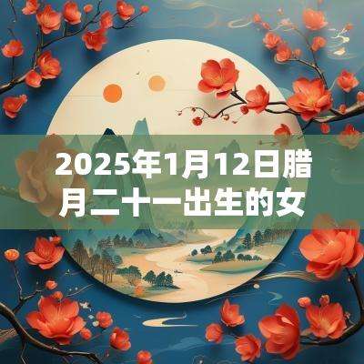 2025年1月12日腊月二十一出生的女宝宝五行不缺可爱的名字