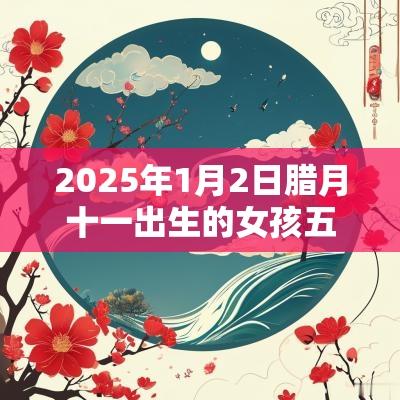 2025年1月2日腊月十一出生的女孩五行命理解析补火取名旺运