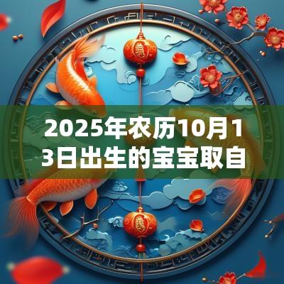 2025年农历10月13日出生的宝宝取自诗词的名字好听的蛇宝宝名字