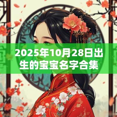 2025年10月28日出生的宝宝名字合集唐诗宋词好听的男孩名字
