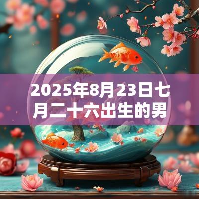 2025年8月23日七月二十六出生的男孩五行属什么缺火取名建议