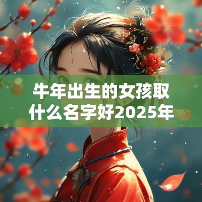 蛇年出生的女孩取什么名字好2025年金牛女宝宝名字免费分享