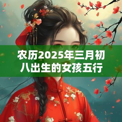 农历2025年三月初八出生的女孩五行缺什么八字取名吉利用字