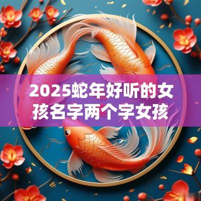 2025蛇年好听的女孩名字两个字女孩名字大全2025属蛇