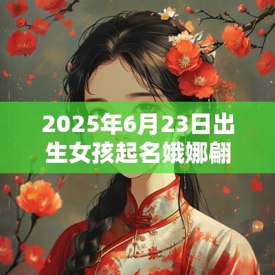 2025年6月23日出生女孩起名娥娜翩跹的女宝宝名字大全