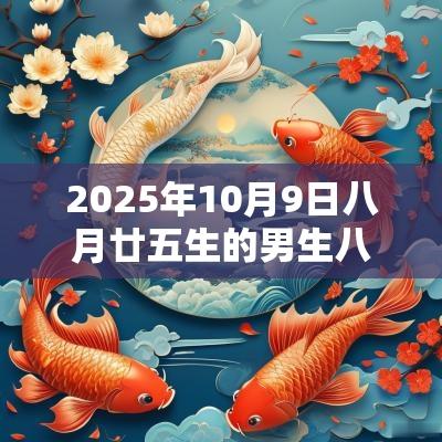 2025年10月9日八月廿五生的男生八字取名才华横溢的名字