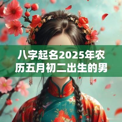 八字起名2025年农历五月初二出生的男孩缺什么取名如何补金