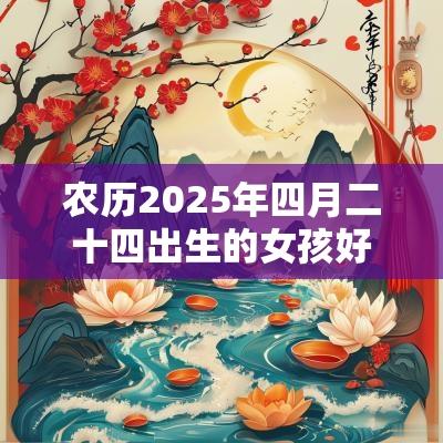 农历2025年四月二十四出生的女孩好不好五行缺木取名测试打分