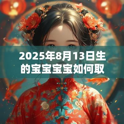 2025年8月13日生的宝宝宝宝如何取名五行缺火取名如何改运