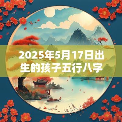 2025年5月17日出生的孩子五行八字解读属金的起名宜用字