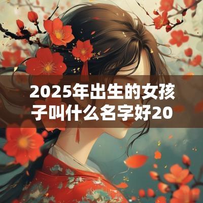 2025年出生的女孩子叫什么名字好2025年蛇宝宝起名字