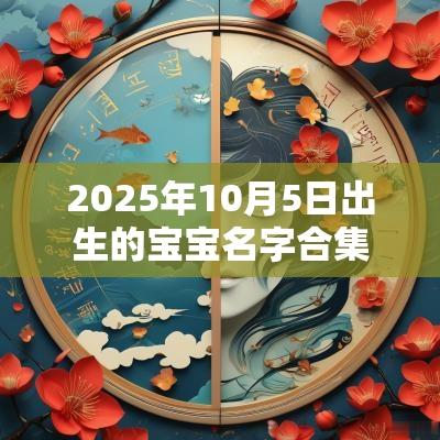 2025年10月5日出生的宝宝名字合集依字配什么字好听洋