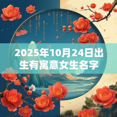 2025年10月24日出生有寓意女生名字睿智的女宝宝取名