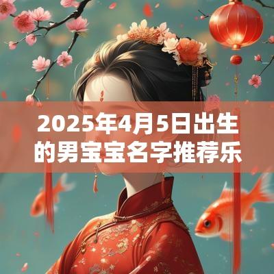 2025年4月5日出生的男宝宝名字推荐乐观向上的男孩名字