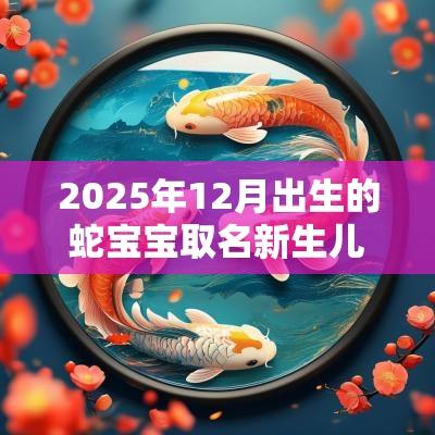 2025年12月出生的蛇宝宝取名新生儿起名满分的名字大全