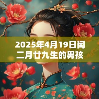 2025年4月19日闰二月廿九生的男孩起名品学兼优的名字