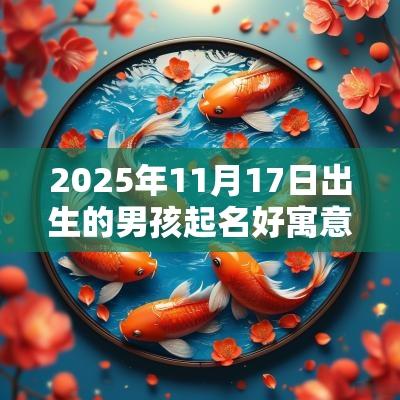 2025年11月17日出生的男孩起名好寓意的字取名技巧分享