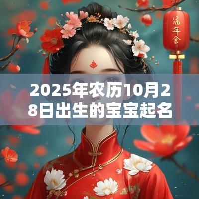 2025年农历10月28日出生的宝宝起名鉴赏属蛇宝宝名字大全