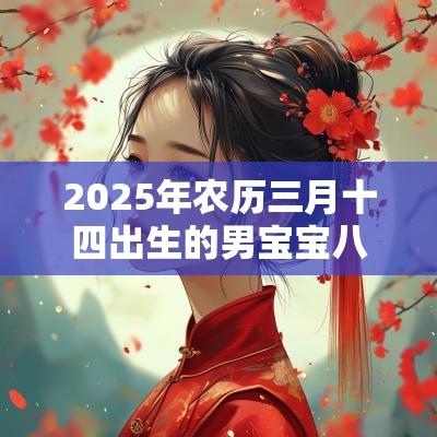 2025年农历三月十四出生的男宝宝八字好吗缺火免费取好名字