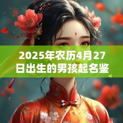 2025年农历4月27日出生的男孩起名鉴赏结合生肖属相取名