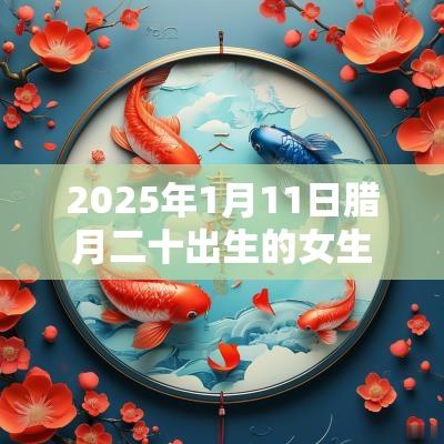 2025年1月11日腊月二十出生的女生八字大气好听的名字