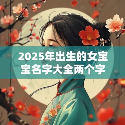2025年出生的女宝宝名字大全两个字2025新生女婴儿取名