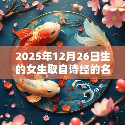 2025年12月26日生的女生取自诗经的名字五行缺金女孩取名