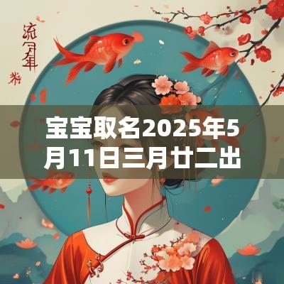 宝宝取名2025年5月11日三月廿二出生男生五行旺缺详解