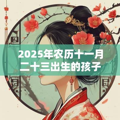 2025年农历十一月二十三出生的孩子五行属什么如何取名促运