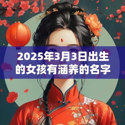 2025年3月3日出生的女孩有涵养的名字彰显女孩气质的名字