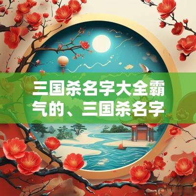 三国杀名字大全霸气的、三国杀名字带特殊符号、好玩搞笑三国杀名字