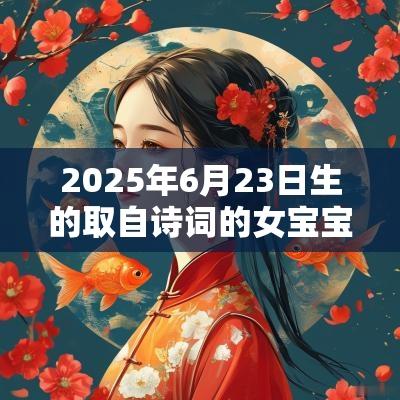 2025年6月23日生的取自诗词的女宝宝名字诗经名字合集