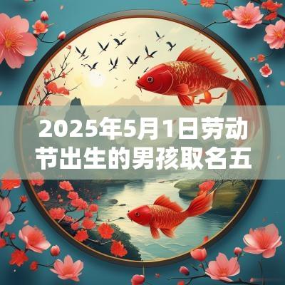 2025年5月1日劳动节出生的男孩取名五行缺木火大气的名字