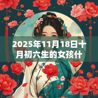 2025年11月18日十月初六生的女孩什么命优雅好听的名字