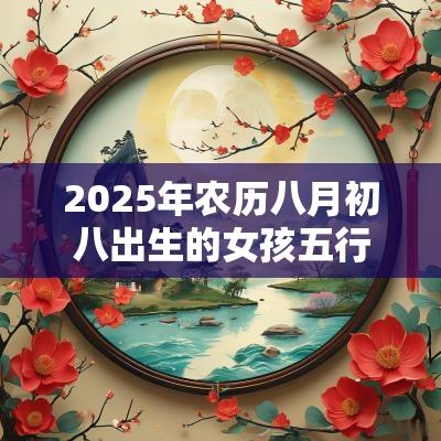 2025年农历八月初八出生的女孩五行取名打分缺火的最佳宜用字