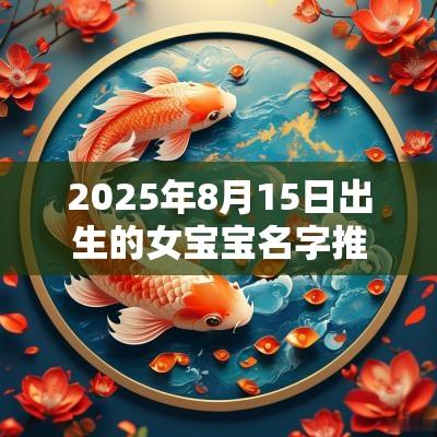 2025年8月15日出生的女宝宝名字推荐高冷的蛇年女孩名字