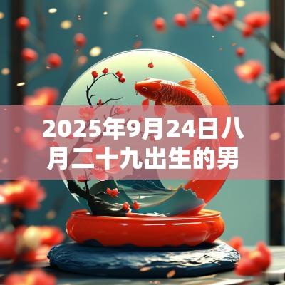 2025年9月24日八月二十九出生的男宝宝五行缺火大气的名字
