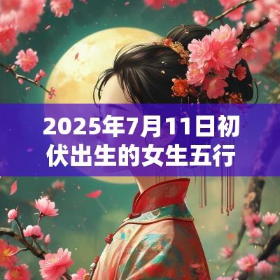 2025年7月11日初伏出生的女生五行取名落落大方的名字