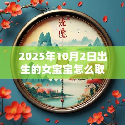 2025年10月2日出生的女宝宝怎么取名独特的蛇年女孩名字