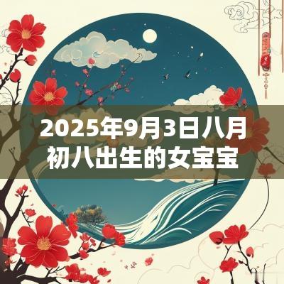 2025年9月3日八月初八出生的女宝宝五行缺火寓意深刻的名字