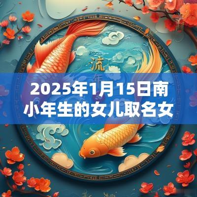 2025年1月15日南小年生的女儿取名女蛇宝宝有福气的名字