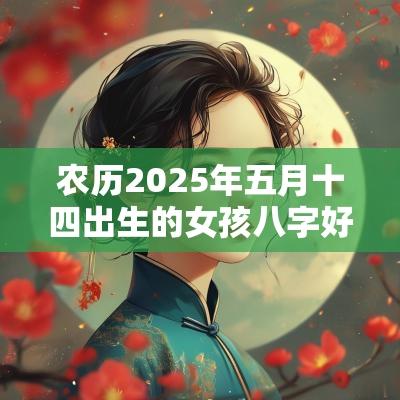 农历2025年五月十四出生的女孩八字好吗五行不缺好听的名字