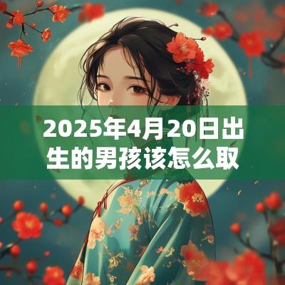 2025年4月20日出生的男孩该怎么取名小众宝藏名字推荐