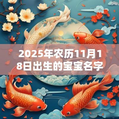 2025年农历11月18日出生的宝宝名字推荐不错的宝宝名字