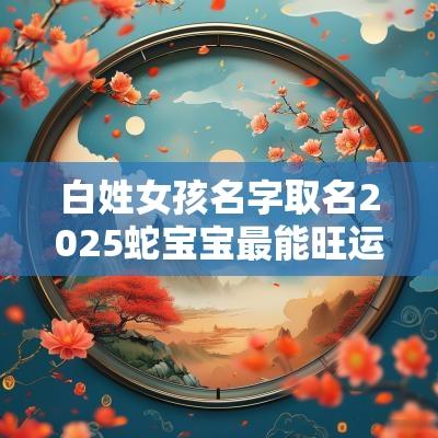 白姓女孩名字取名2025蛇宝宝最能旺运的女宝宝最新名字宝典