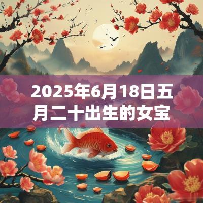 2025年6月18日五月二十出生的女宝宝五行取名高分名字参考