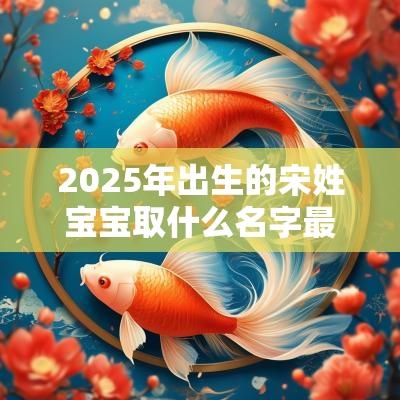 2025年出生的宋姓宝宝取什么名字最合适取名时这些事项要注意