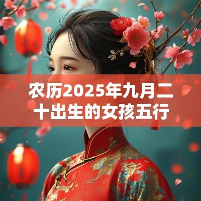 农历2025年九月二十出生的女孩五行缺什么八字取名吉利用字