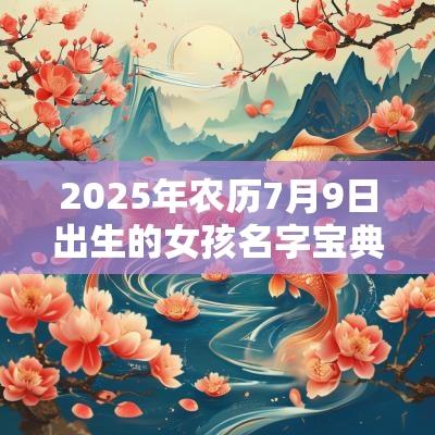 2025年农历7月9日出生的女孩名字宝典古风的蛇年女孩名字